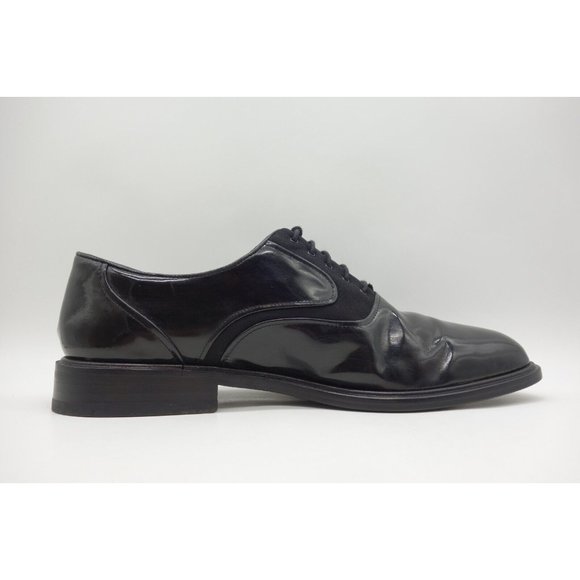 Mezlan Black Leather Lace Up Dress Oxfords Shoes Men\'s 12 M main image 6